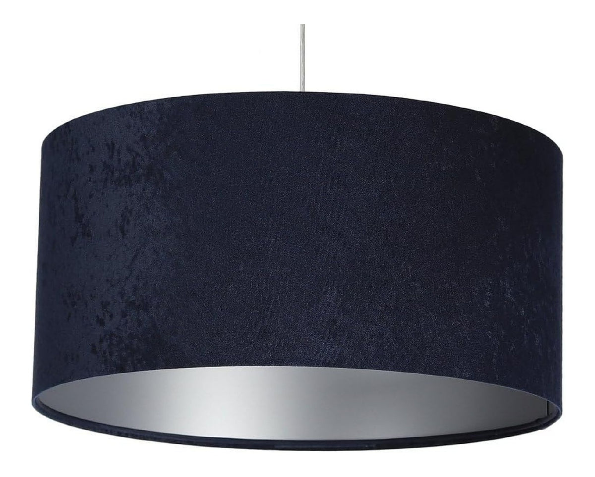 Eclairage Argente et Bleu contemporain en version suspension 60 W IP20