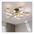 Lustre decoratif Blanc et Ambre avec diffusion lumineuse harmonieuse 3000 K