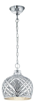 Solution lumineuse Rouge au dessin sobre en format suspension E27