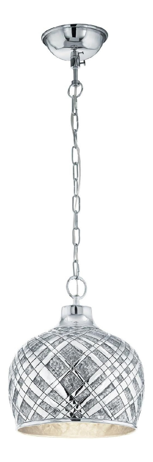 Solution lumineuse Rouge au dessin sobre en format suspension E27