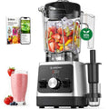 Amzchef Mixeur 2 L 1800 W Acier inoxydable