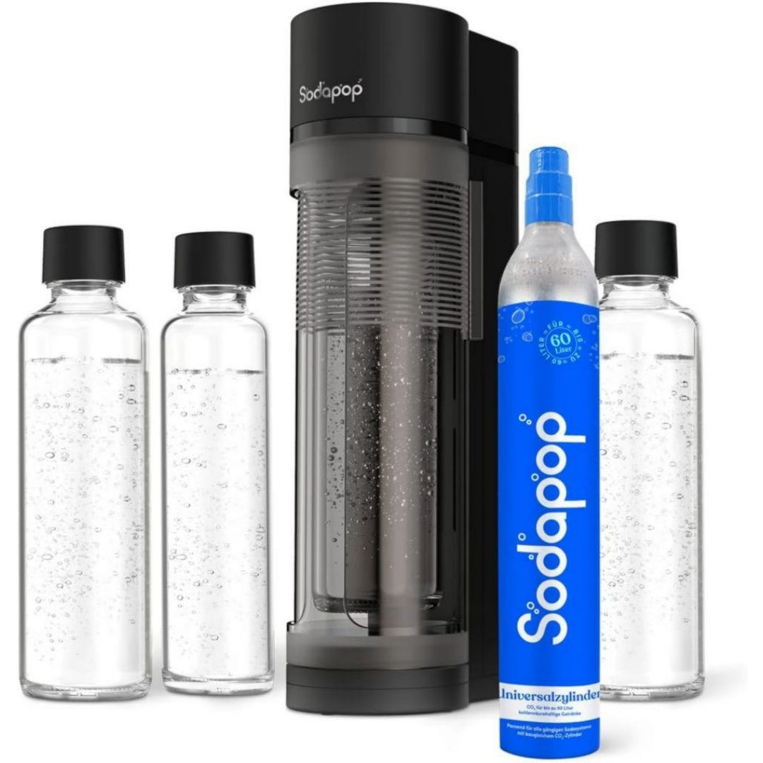 Sodapop Machine a eau petillante Noir