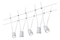 Solution lumineuse Blanc au dessin sobre en format luminaire 2700K