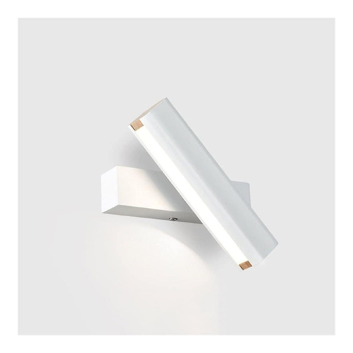 Applique murale Noir et Blanc au style moderne avec conception fonctionnelle 8W 3000K