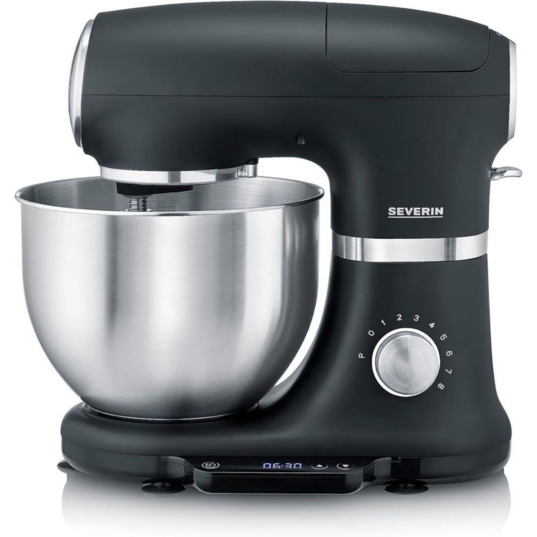 Severin Batteur sur socle 5.5 L Noir Programmable