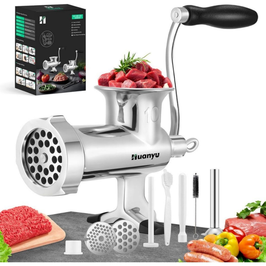 Huanyu Hachoir electrique Acier inoxydable Compatible lave-vaisselle