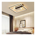 Plafonnier decoratif Noir et Blanc avec diffusion lumineuse harmonieuse 3000K TG-2635