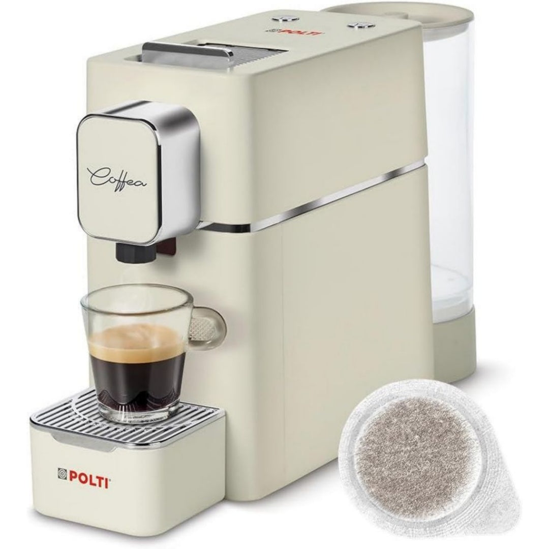Polti Machine a cafe a dosettes 0.85 L Mat Econome en energie