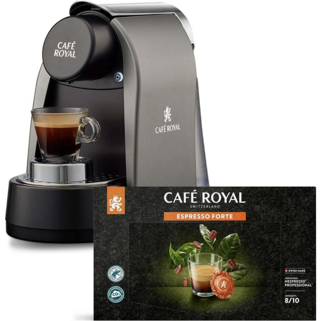 Cafe Royal Cafetiere a capsules Programmable Compact