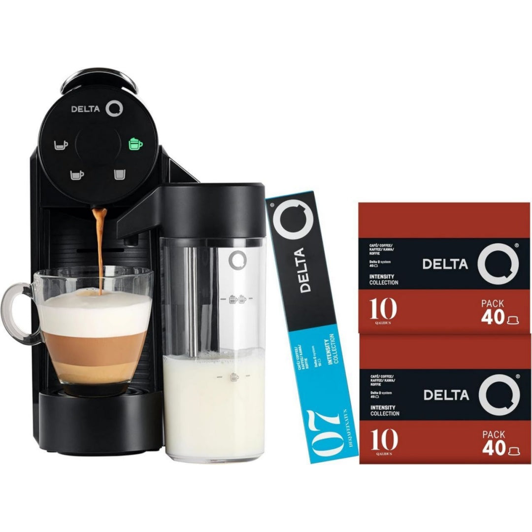 Delta Q Cafetiere a capsules 380 mL 1200 W Noir Double zone