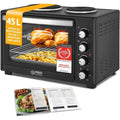 TZS First Austria Mini four 45 L 3200 W Inox Compact