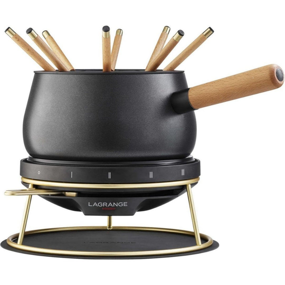 Lagrange Fondues electriques 1.5 L 1200 W Revetement antiadhesif Reglable