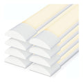 Plafonnier Blanc aux lignes epurees avec eclairage confortable 40 W IP20 3000 K