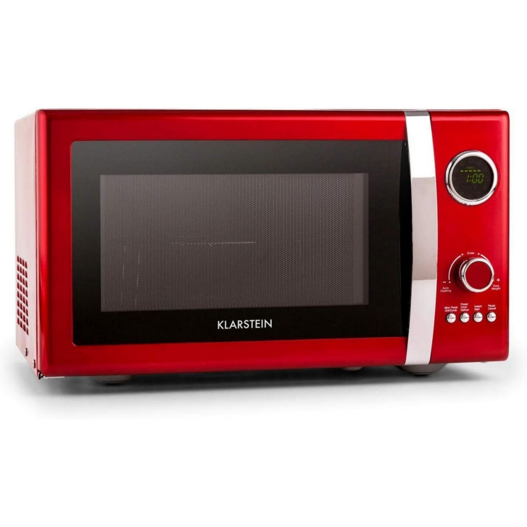 Klarstein Gril electrique 23 L 800 W Rouge