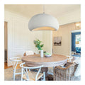 Luminaire Ambre a silhouette graphique de type suspension E27 QL-6376