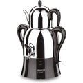 Korkmaz Machine a the 3 L Noir Acier inoxydable