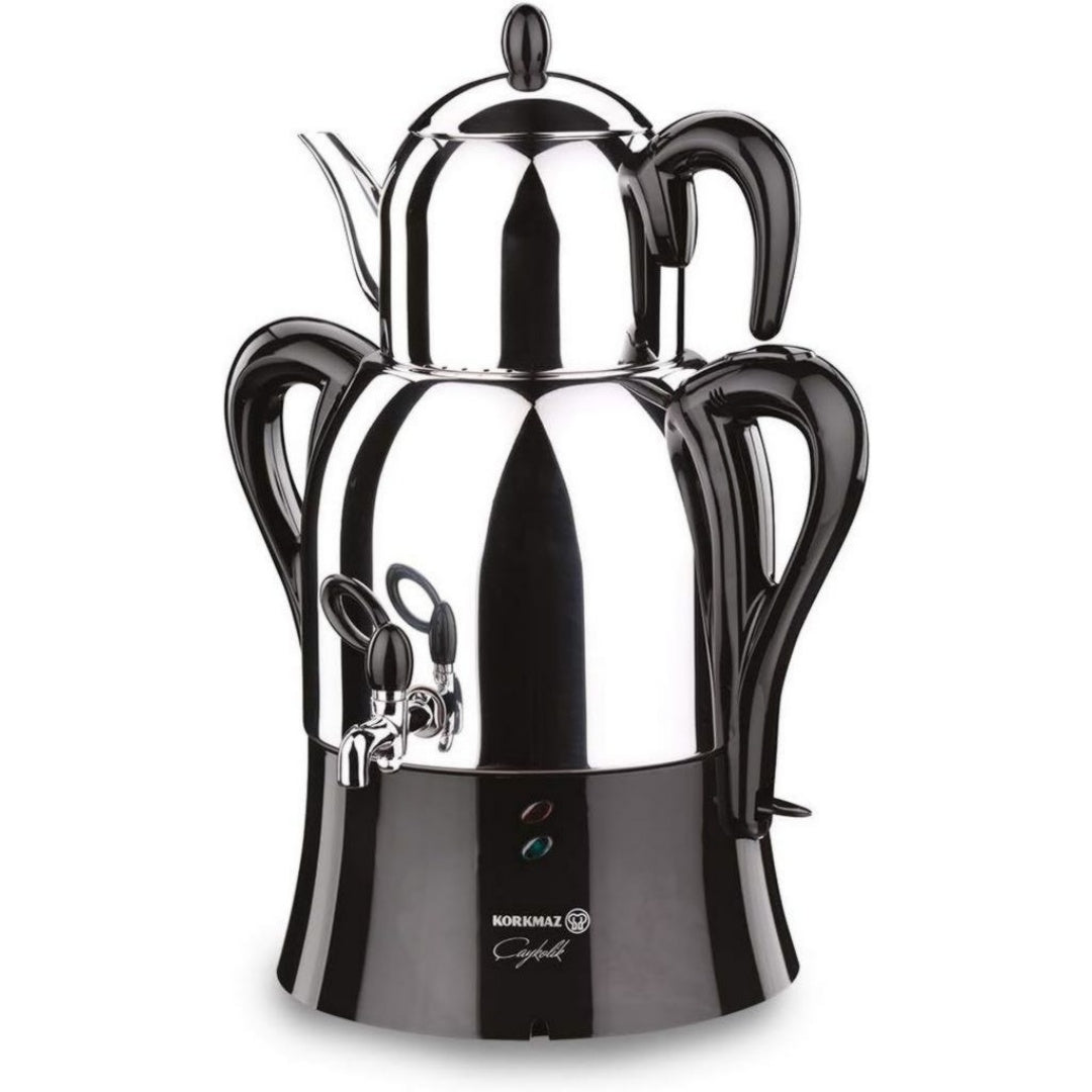 Korkmaz Machine a the 3 L Noir Acier inoxydable