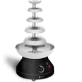 Royal Catering Fontaines et fondues chocolat 4 L 250 W Acier inoxydable