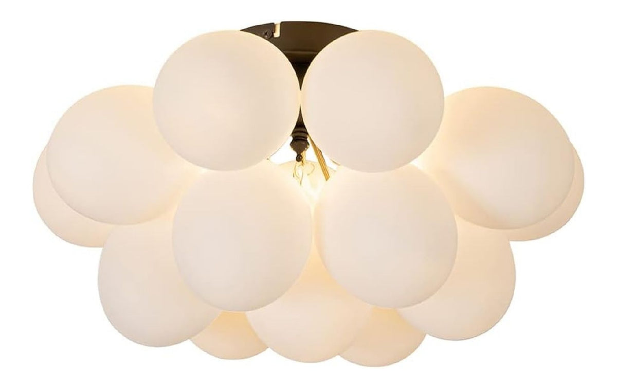 Solution lumineuse Noir et Blanc au dessin sobre en format plafonnier IP20