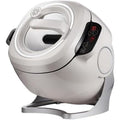 Shjdbf Woks electriques 6 L 2000 W Acier inoxydable Revetement antiadhesif