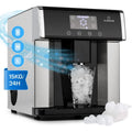 Klarstein Machine a glacons 3 L Acier inoxydable