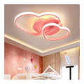 Solution lumineuse Blanc et Ambre au dessin sobre en format lustre 48W 6500K