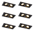 Rail de spots Ambre et Rouge a presence elegante et lumiere agreable IP20 GU10