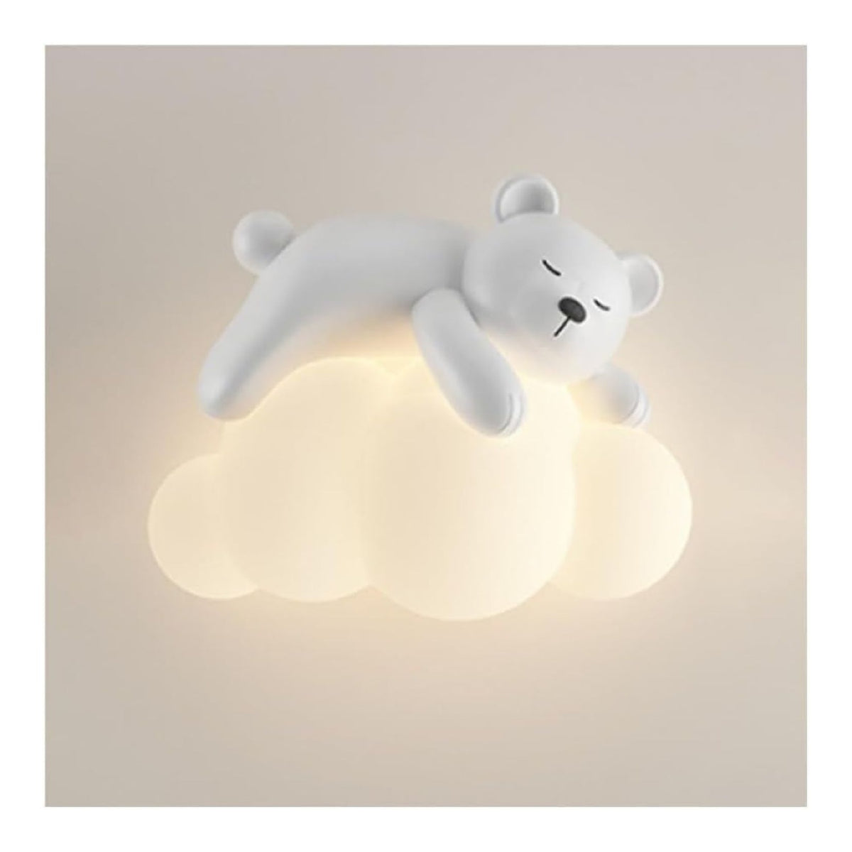 Applique murale decoratif Blanc et Ambre avec diffusion lumineuse harmonieuse