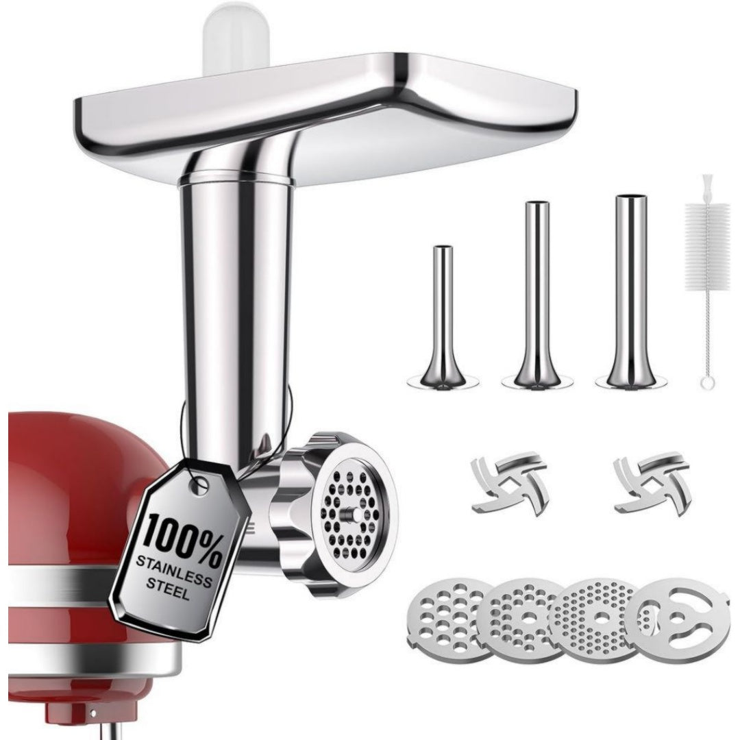 Gvode Robot culinaire Acier inoxydable Compatible lave-vaisselle
