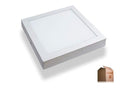 Spot de plafond Blanc et Ambre aux lignes epurees avec eclairage confortable 24W 4000K