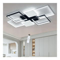 Solution lumineuse Noir et Blanc au dessin sobre en format plafonnier 95W IP20 3000K