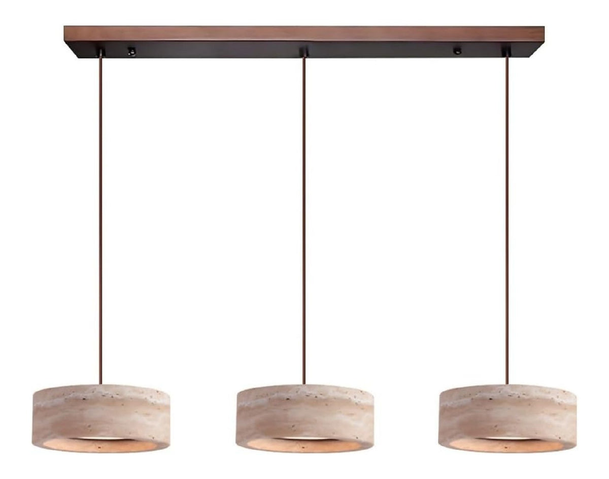 Suspension decoratif Ambre et Vert avec diffusion lumineuse harmonieuse