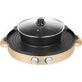 Mermajestic Fondues electriques 2200 W Mat Revetement antiadhesif