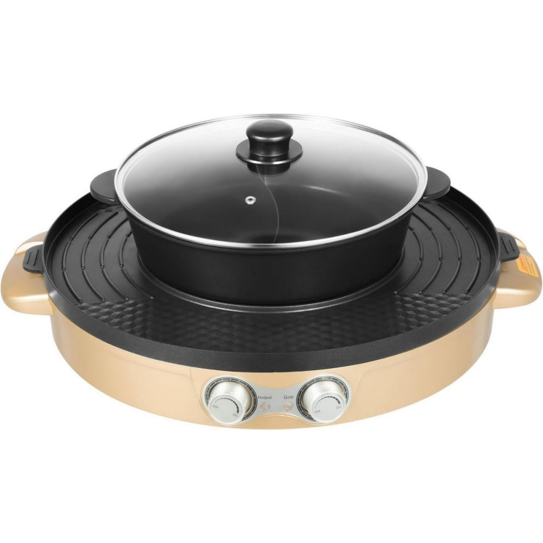 Mermajestic Fondues electriques 2200 W Mat Revetement antiadhesif